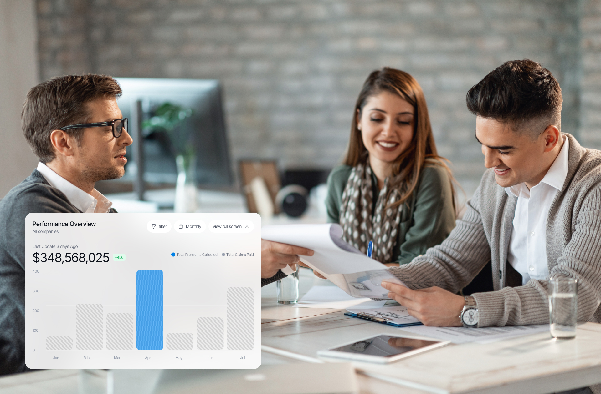 Covara insurance risk platform UI design, screen 11 of 17