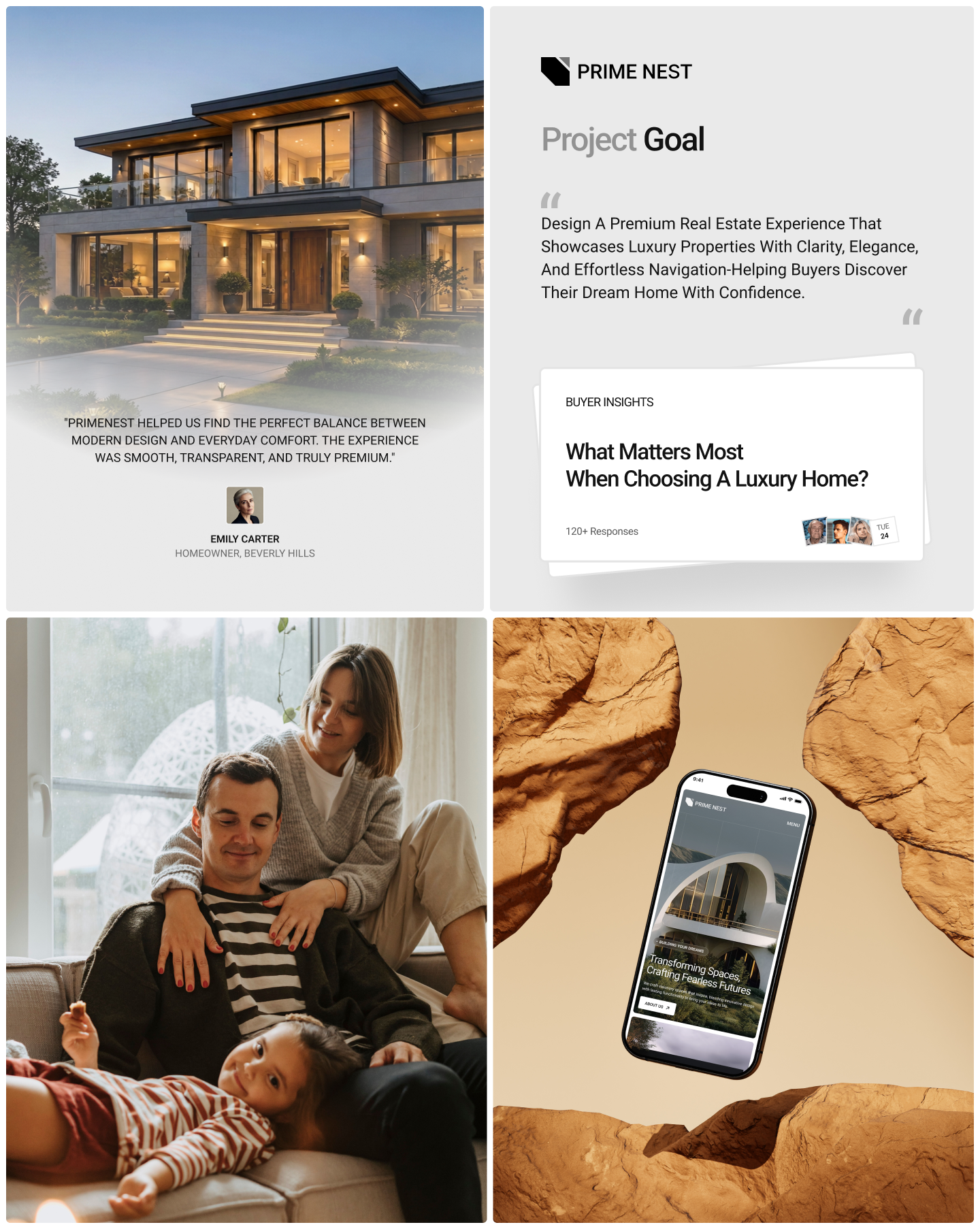 PrimeNest real estate website design, screen 9 of 13