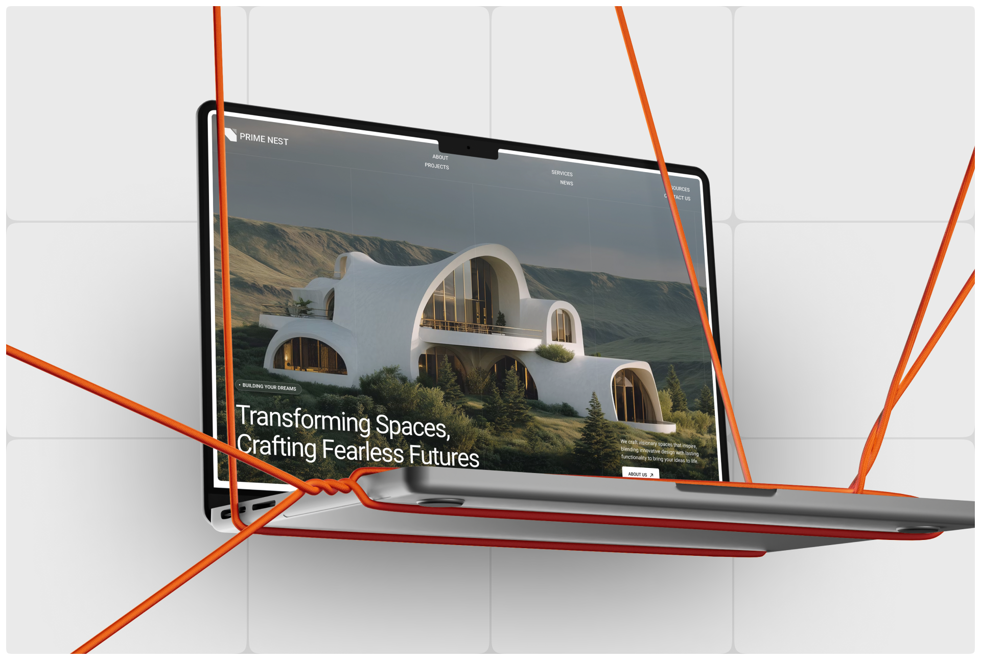 PrimeNest real estate website design, screen 10 of 13