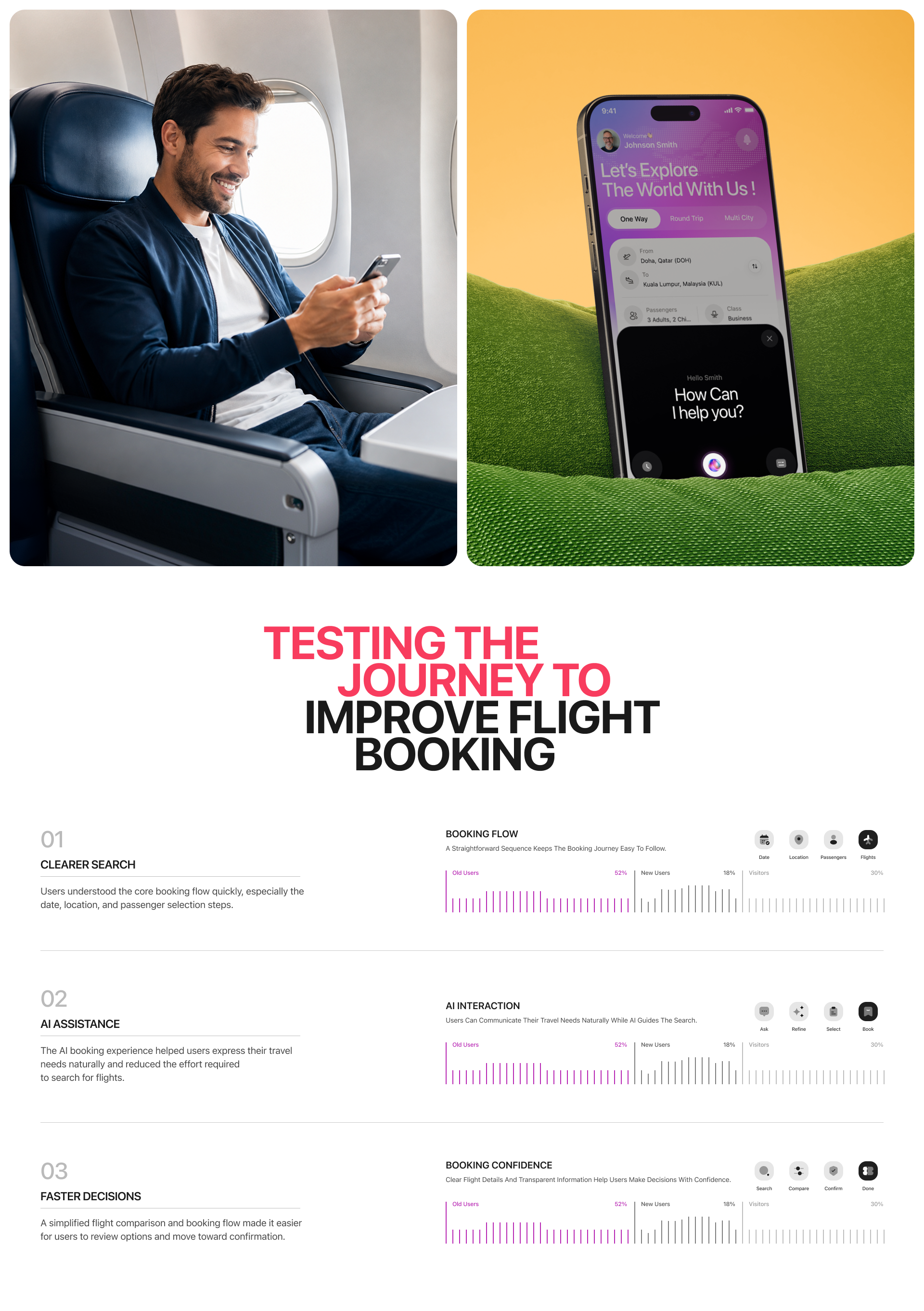 Navoair AI flight booking mobile app design, screen 7 of 18