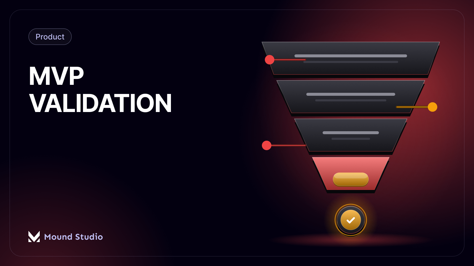 MVP validation process thumbnail, Mound Studio