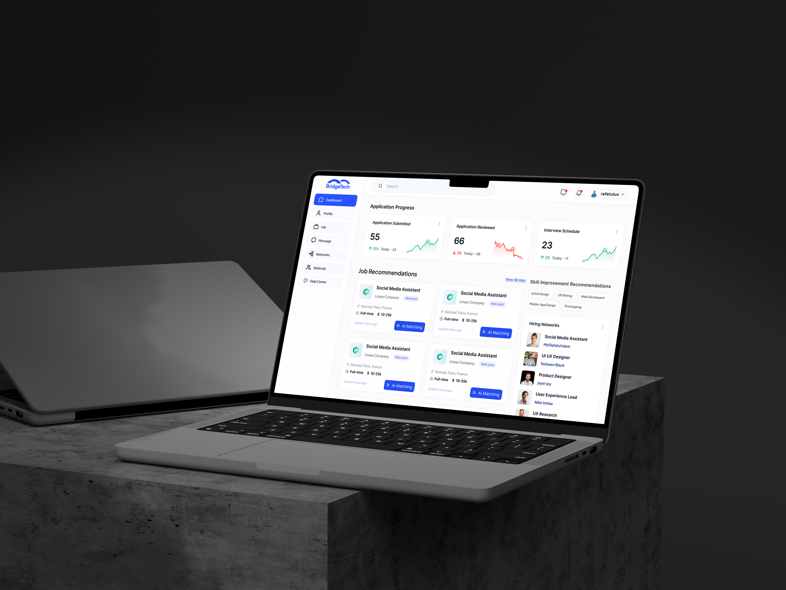 Bridge - Tech Web app