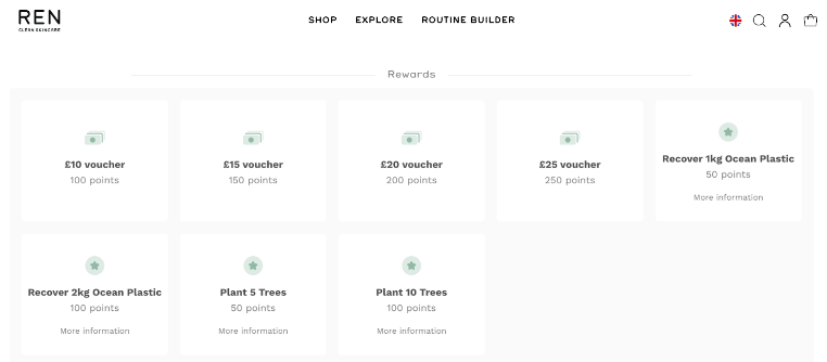 REN Clean Skincare’s environmental rewards