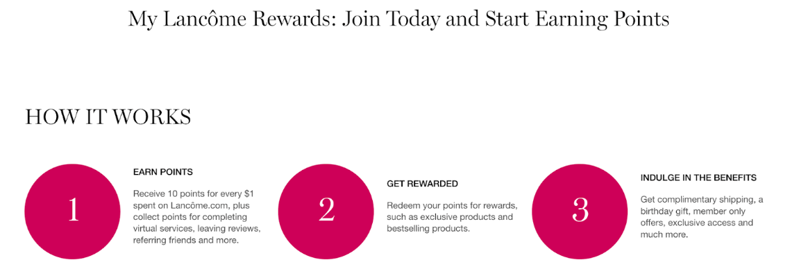 lancome my lancome rewards