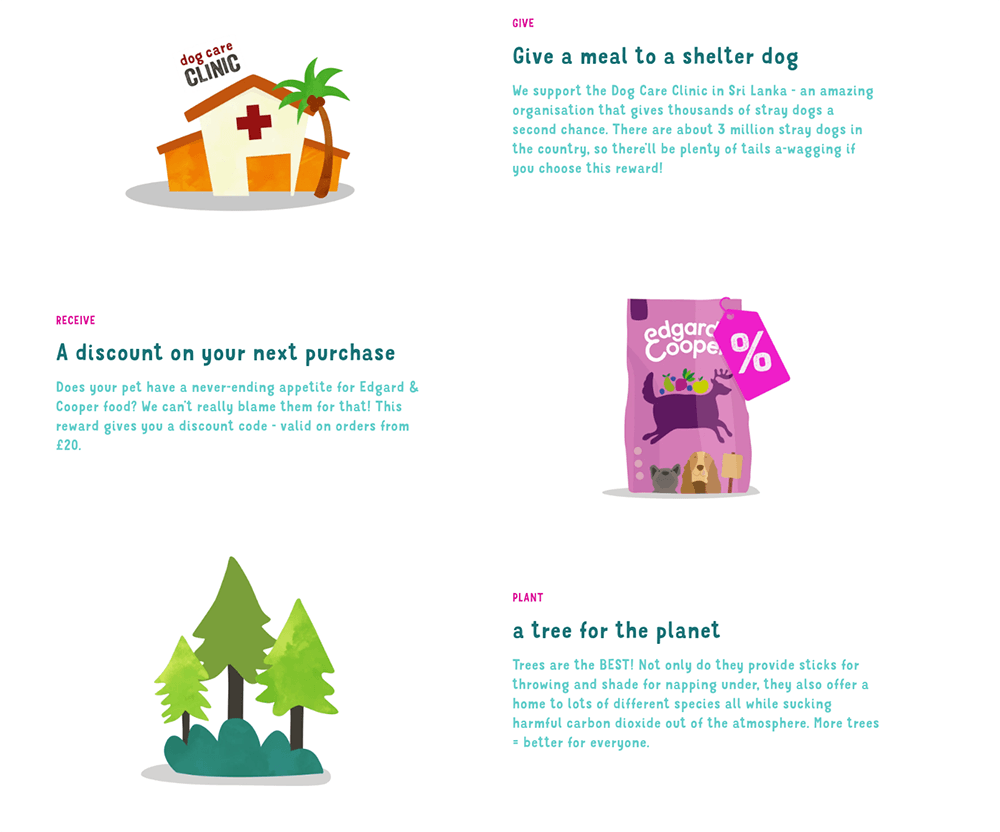 Edgard & Cooper loyalty program