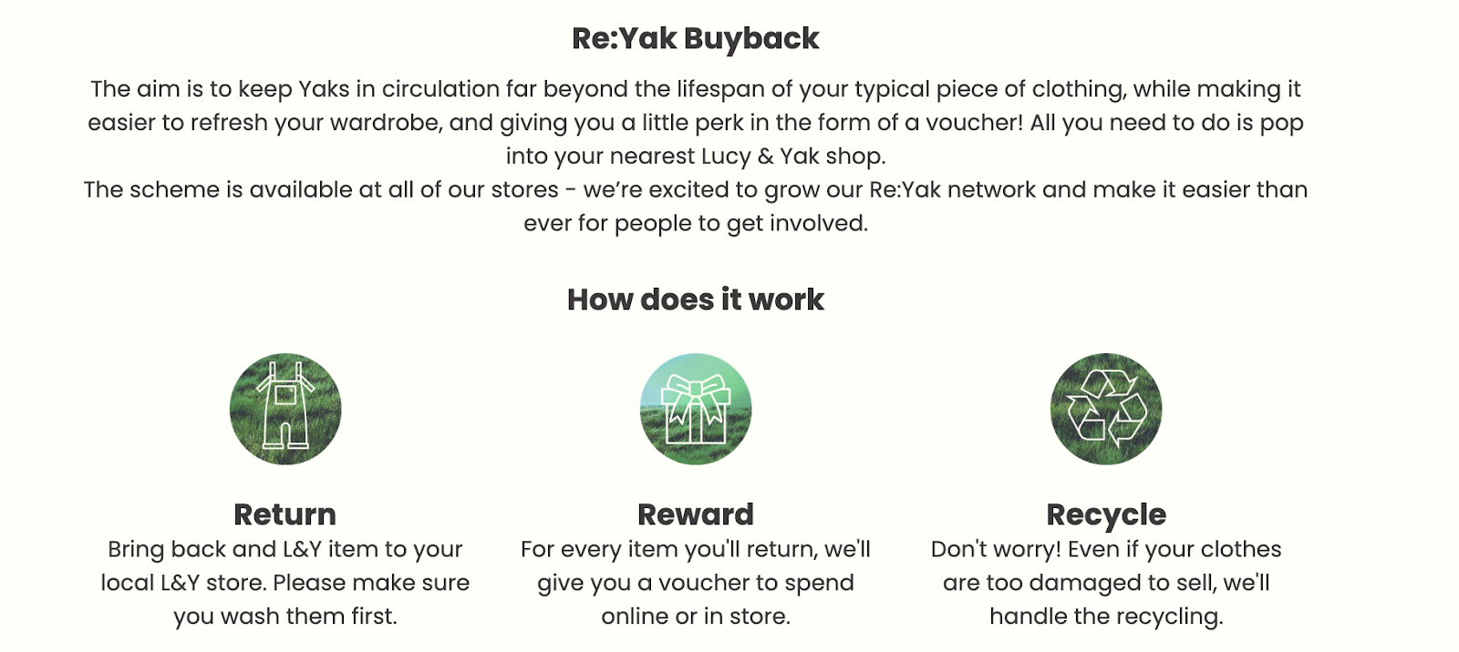 Yak Buyback