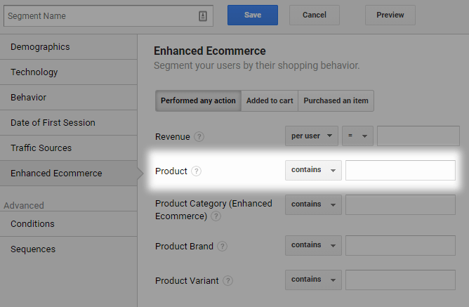 Custom Audience Segments3