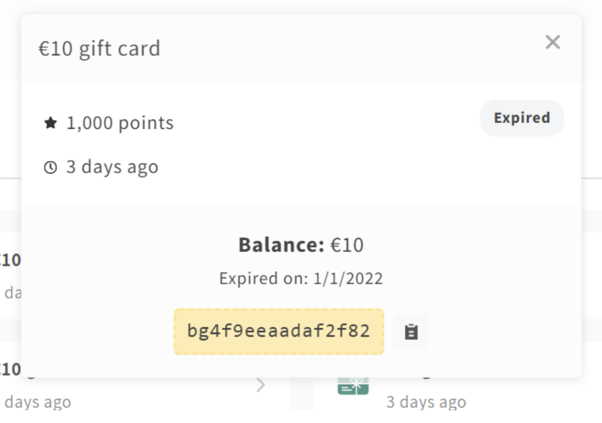 [Shopify Plus] Gift cards