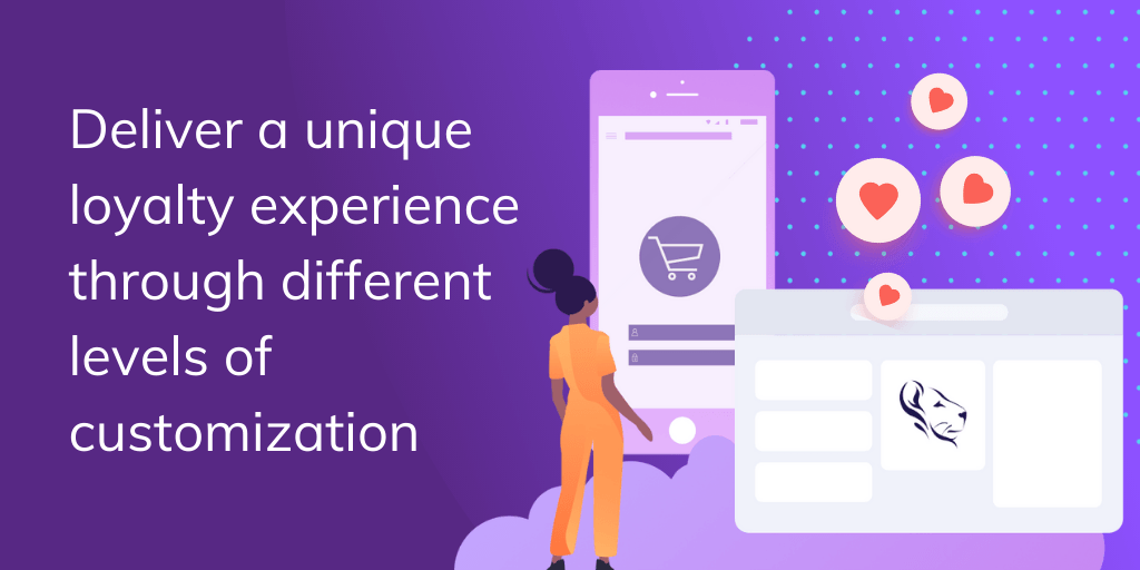 Deliver a unique loyalty experience through different levels of configuration and customization