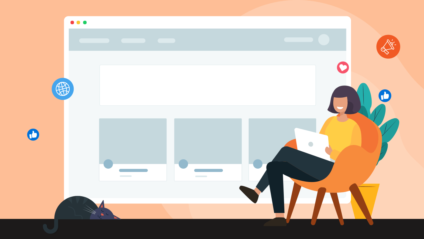 loyalty through blogging with DropInBlog