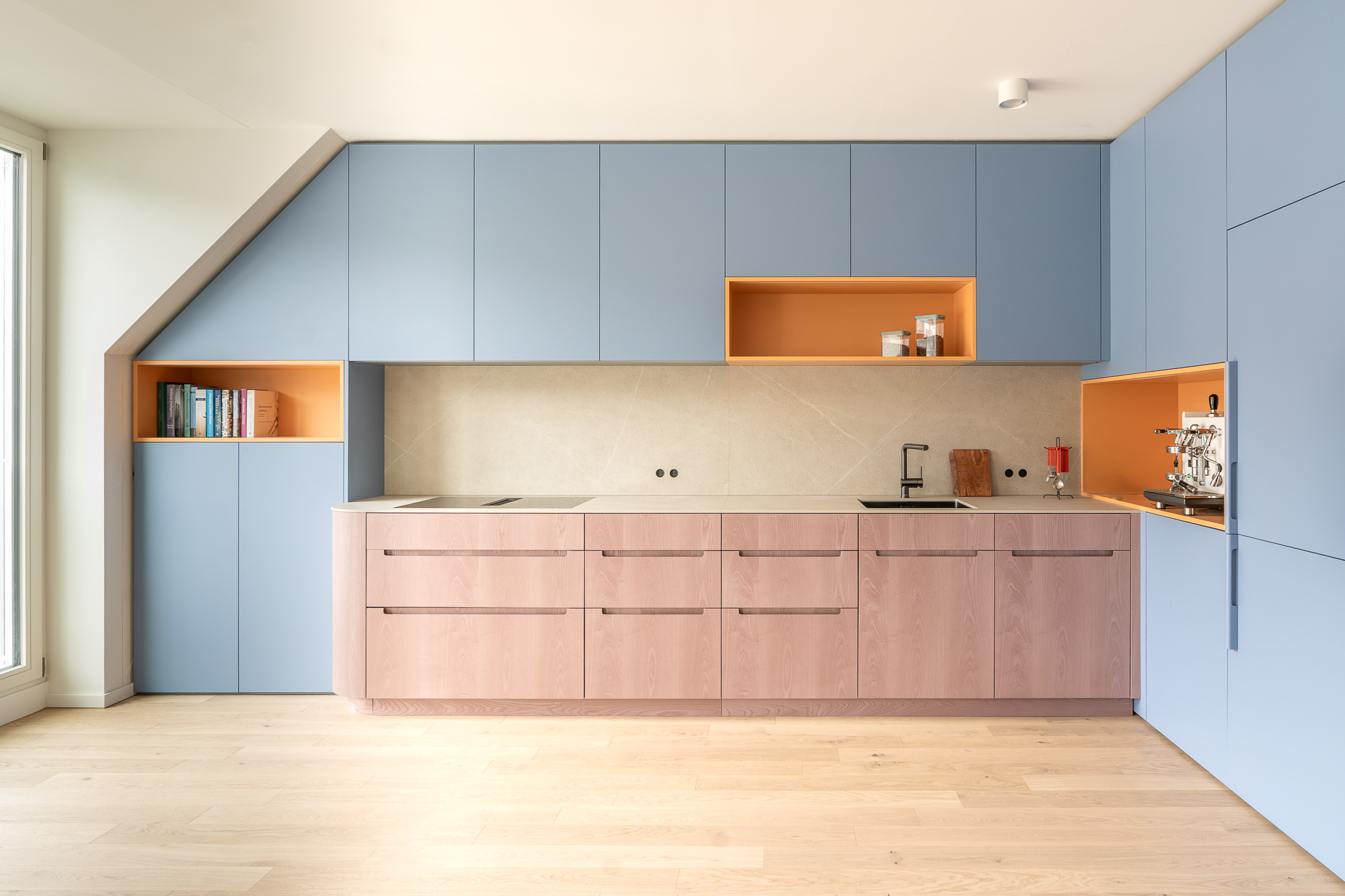 Moderne keuken met traditionele elementen