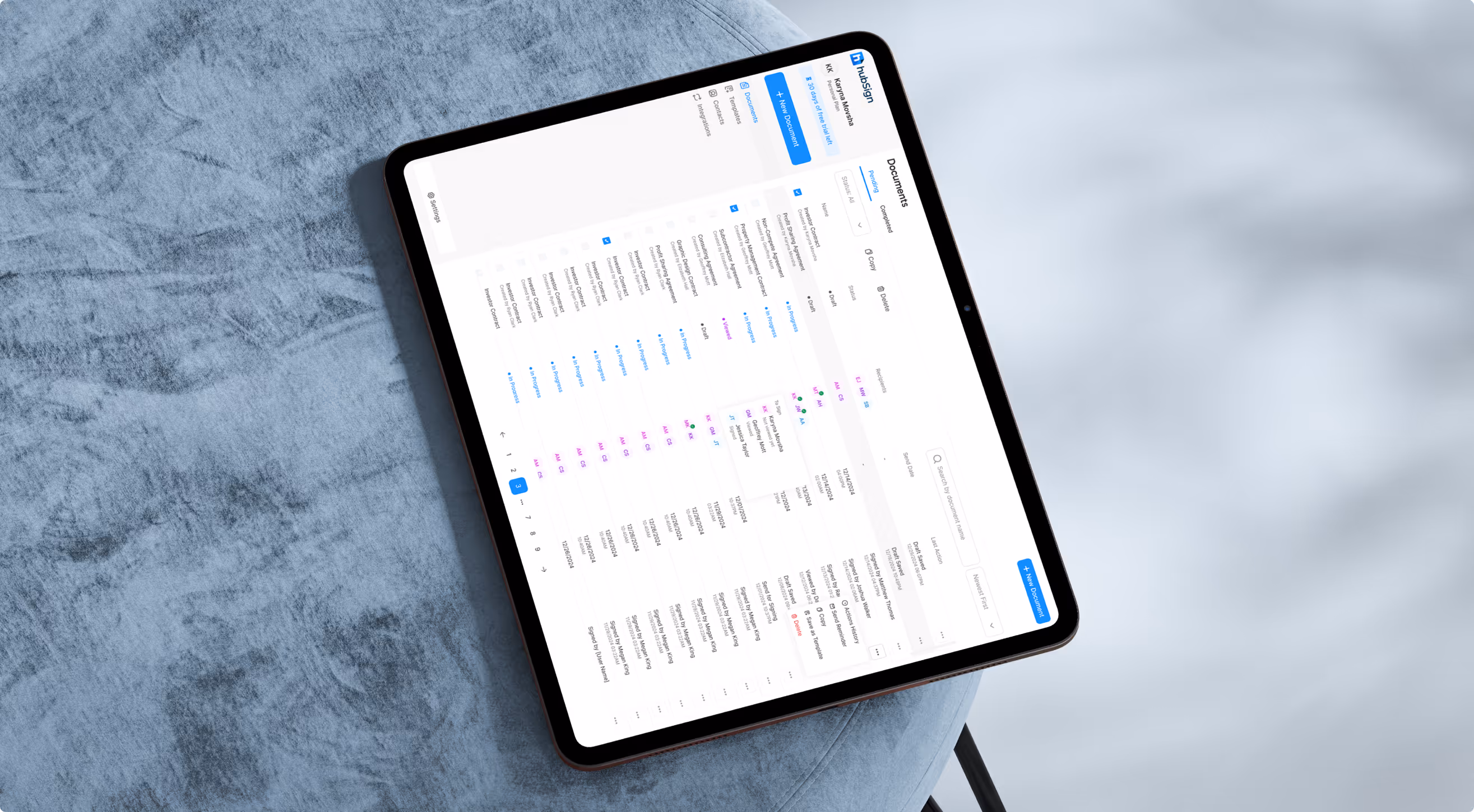 HubSign case preview 6
