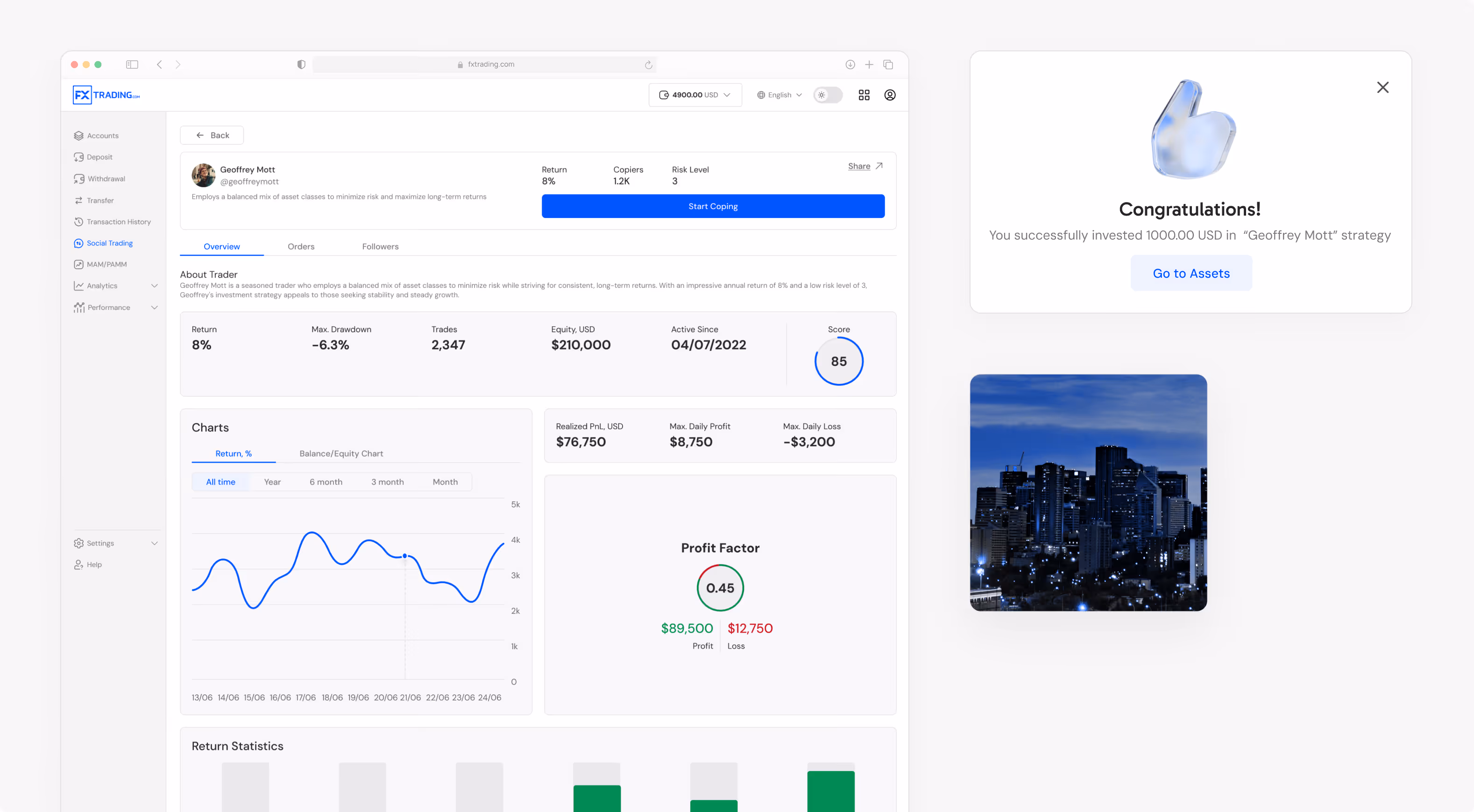 FXTrading.com Web case preview12