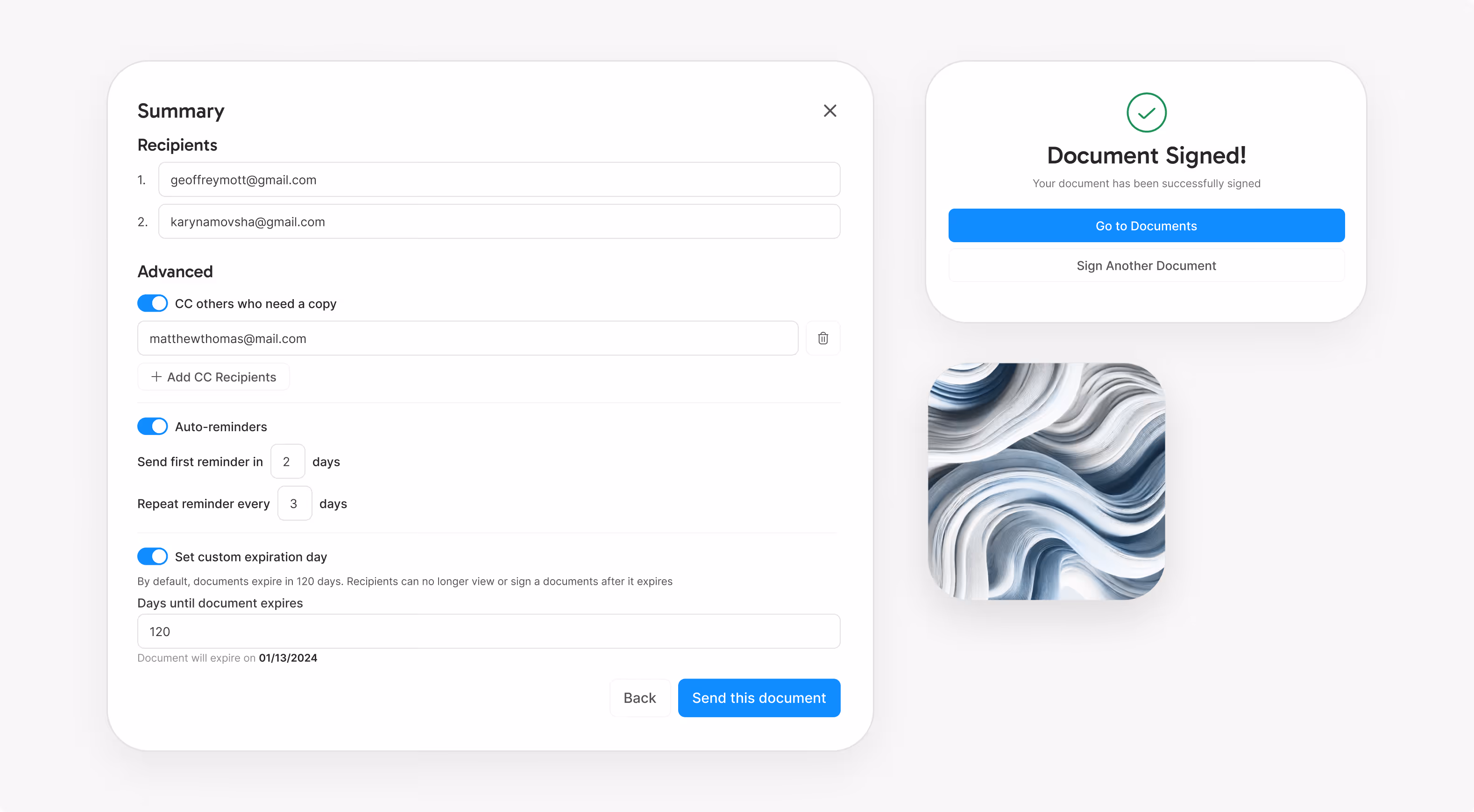 HubSign case preview 11