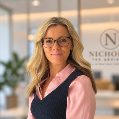 Sadie Nicholls, international tax adviser and founder of Nicholls Tax Advisory