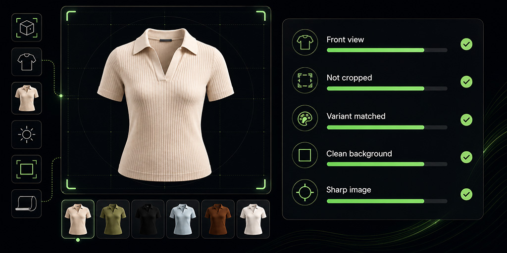Checklist for choosing good product photos for AI virtual try-on