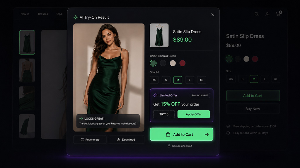 The best post-try-on offer