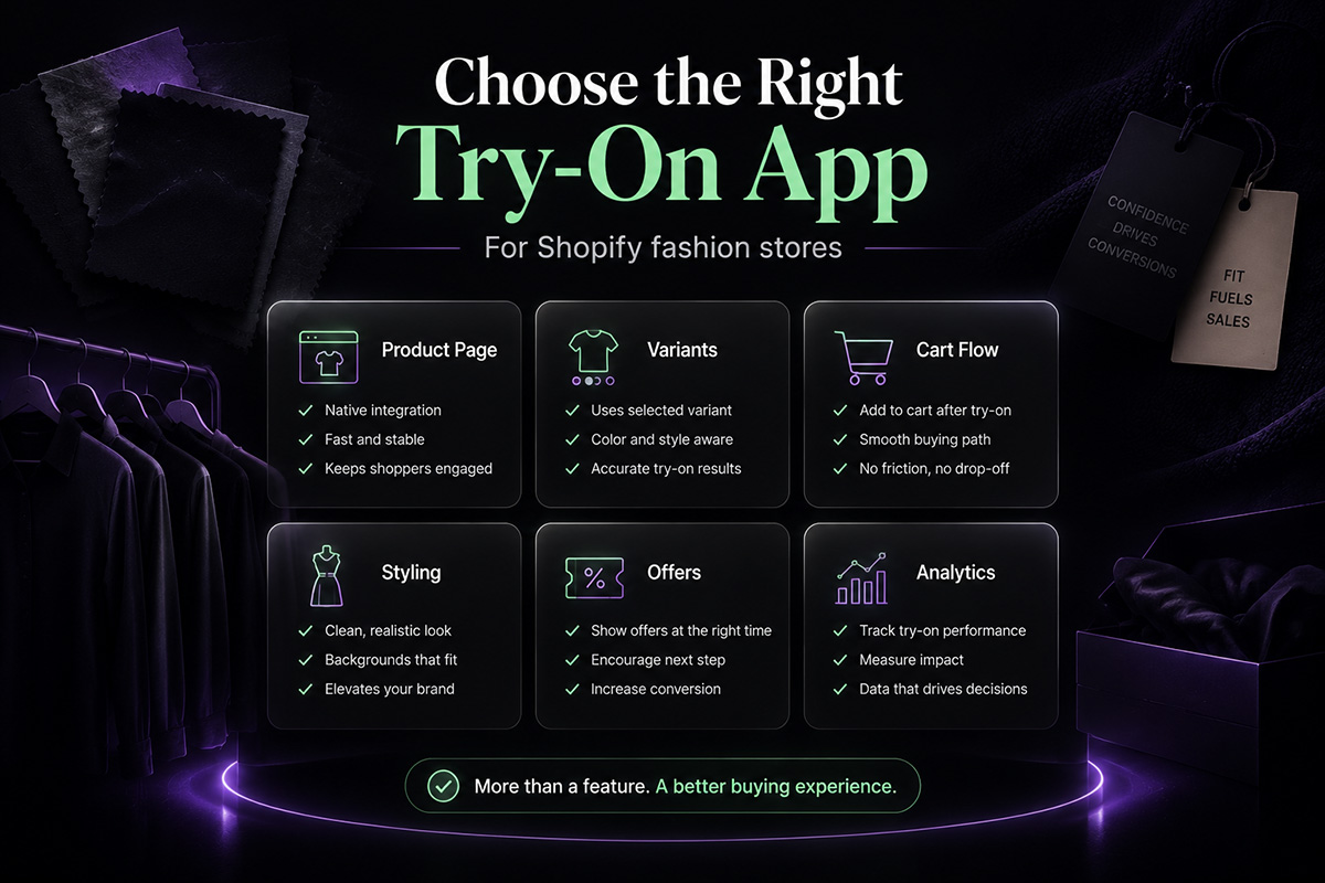 Best Shopify Virtual Try-On App for Fashion Stores