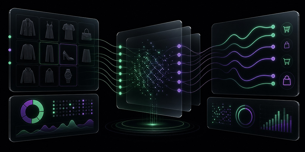 Virtual try-on analytics layer connecting product interest to cart behavior