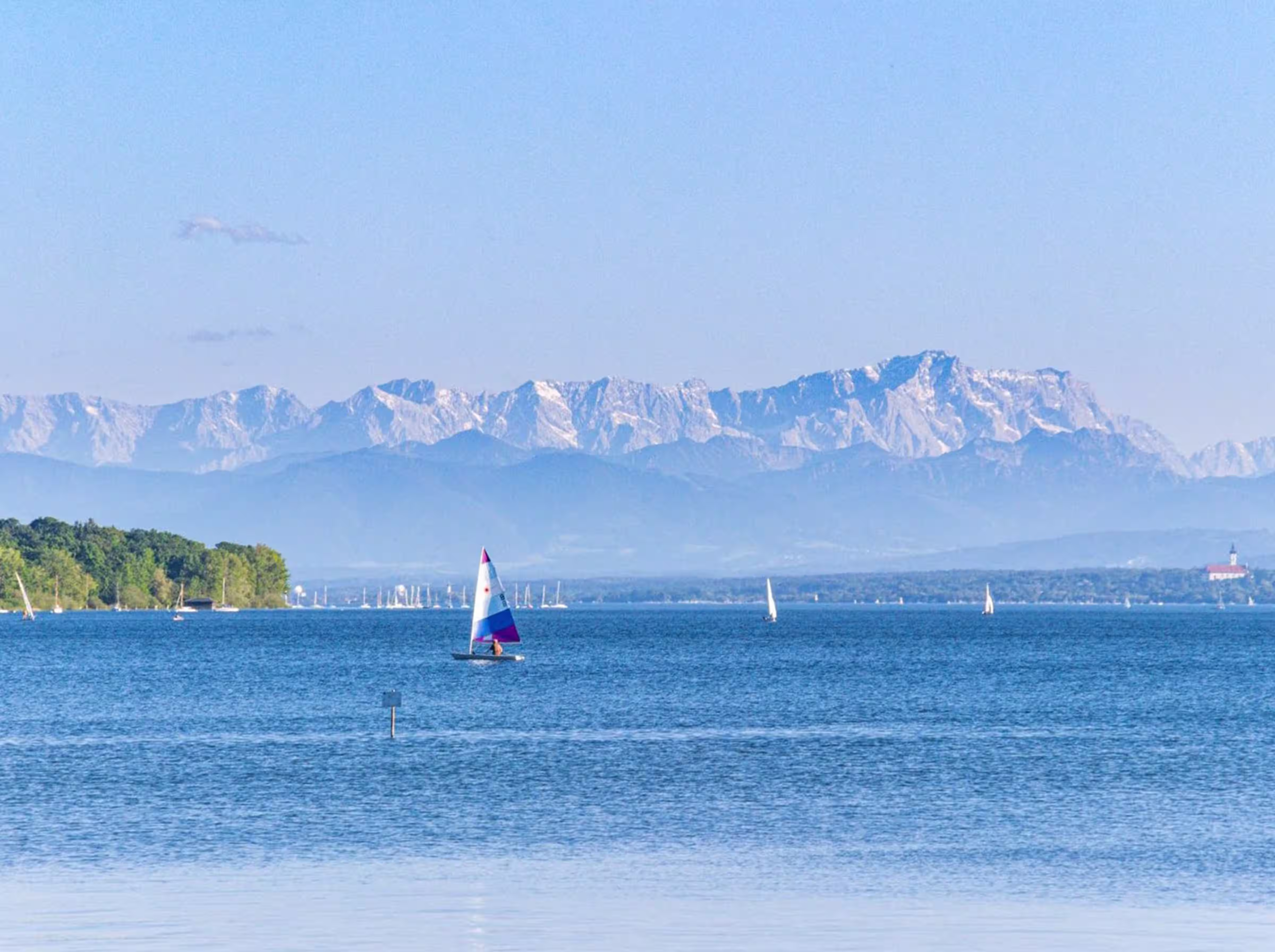 Aussicht Ammersee – Villenbaugrundstück in Seenähe