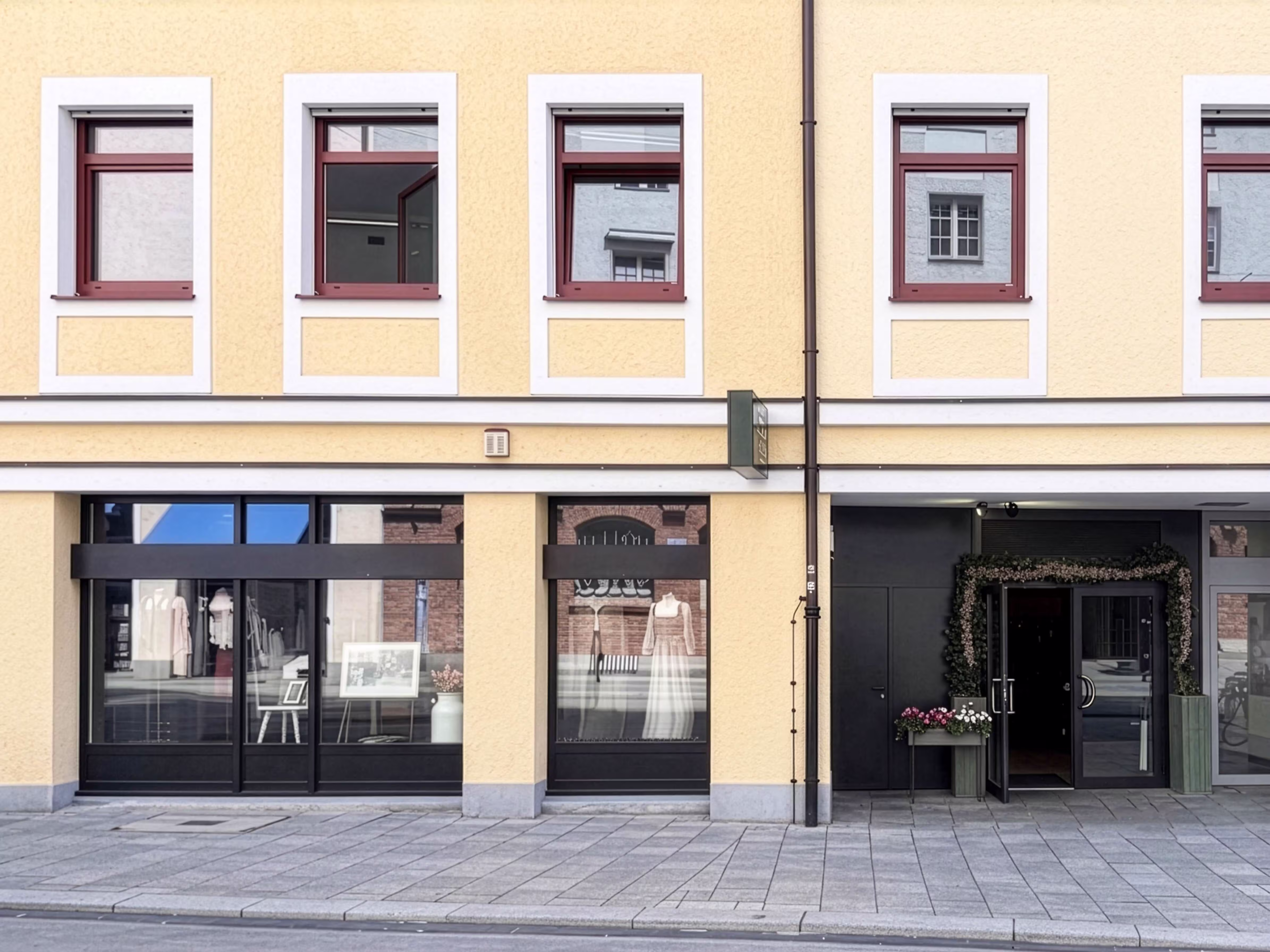 Fassade – Gewerbe- und Ladenfläche im Herzen Münchens