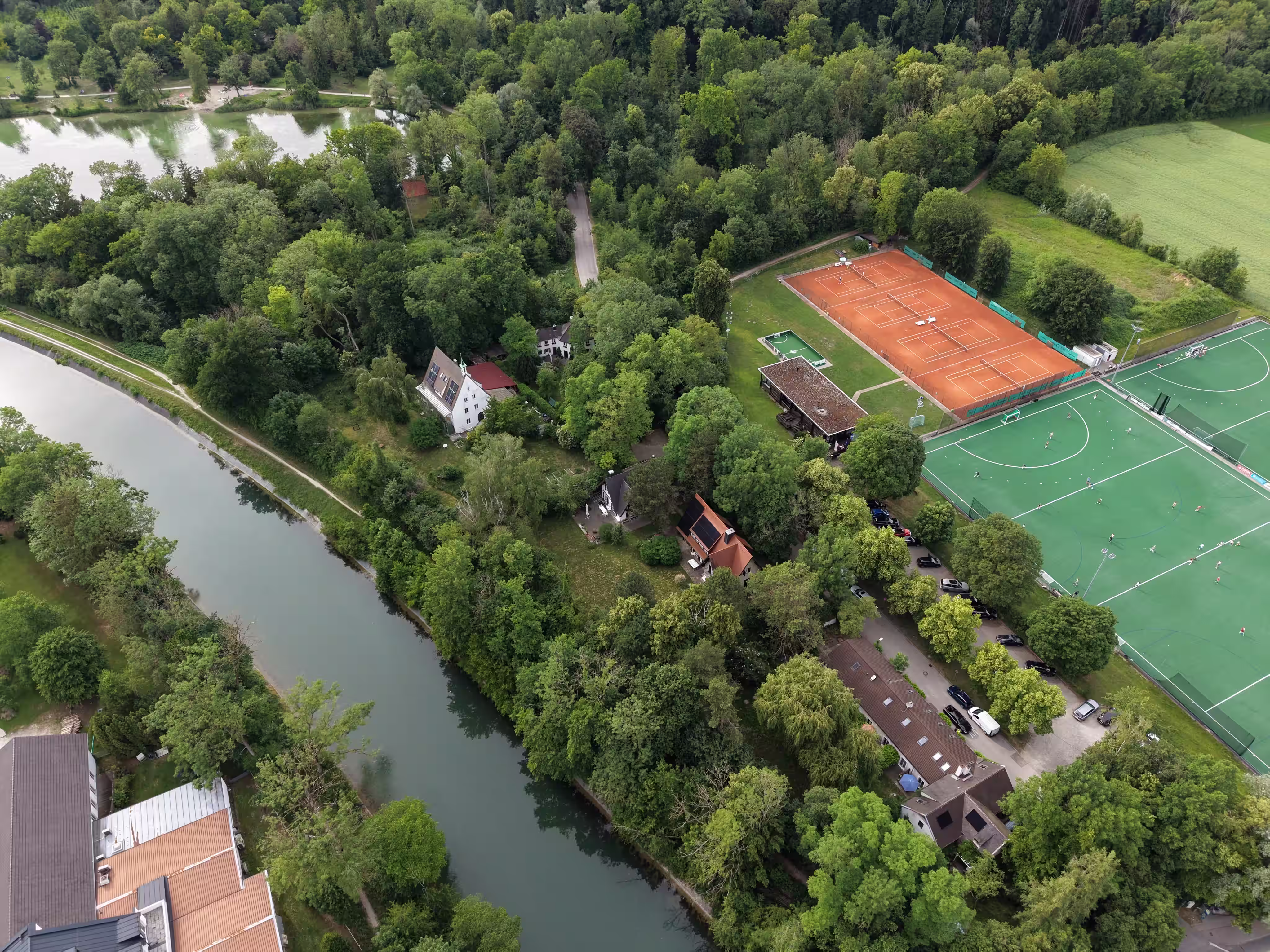 Wohnen am Poschinger Weiher in Unterföhring