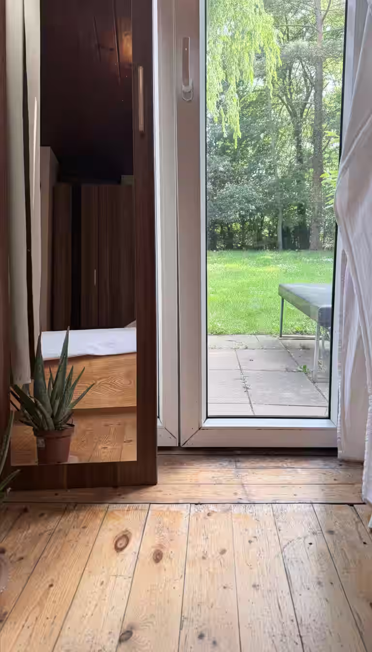 Ansicht Garten 2 – Wohnen am Poschinger Weiher