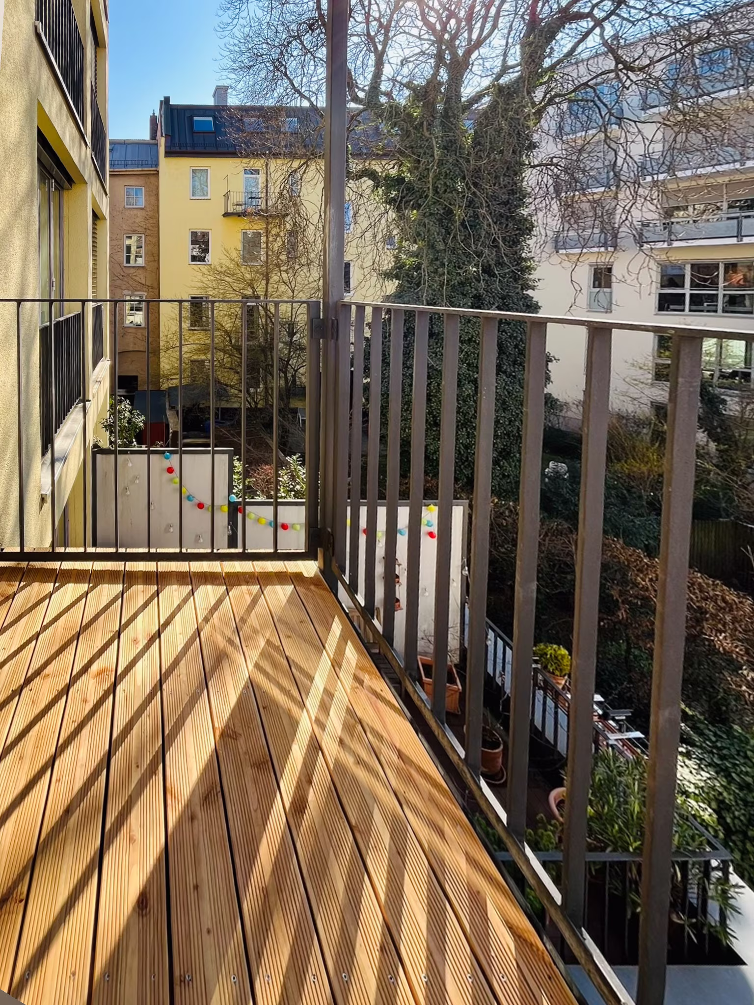 Balkon – Stylische Wohnung Maxvorstadt