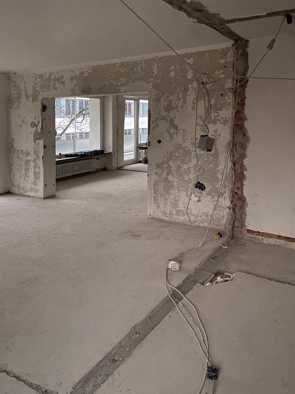 Baustelle 4 – Projekt Praxis zu Luxuswohnung