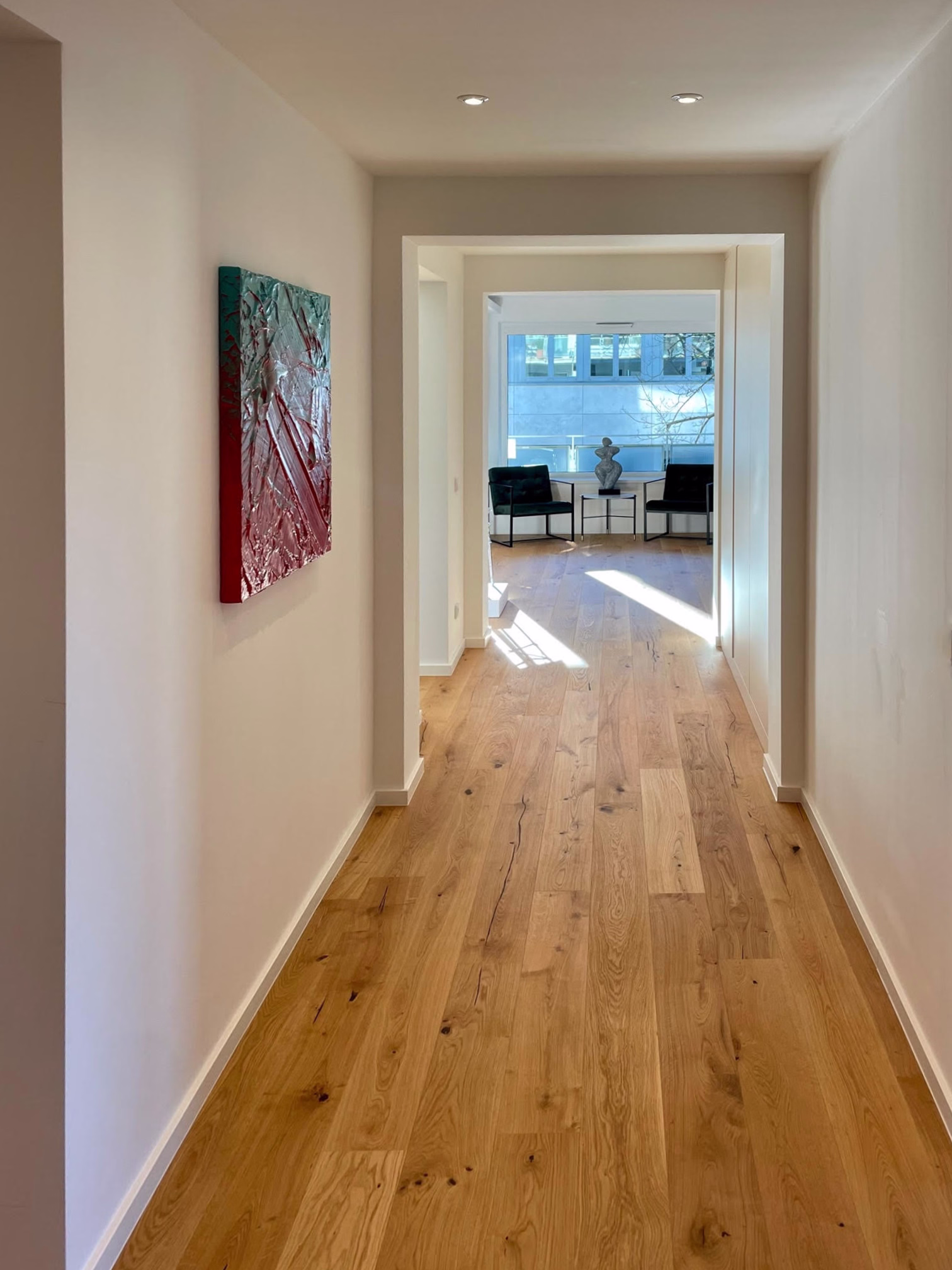 Flur – Projekt Praxis zu Luxuswohnung