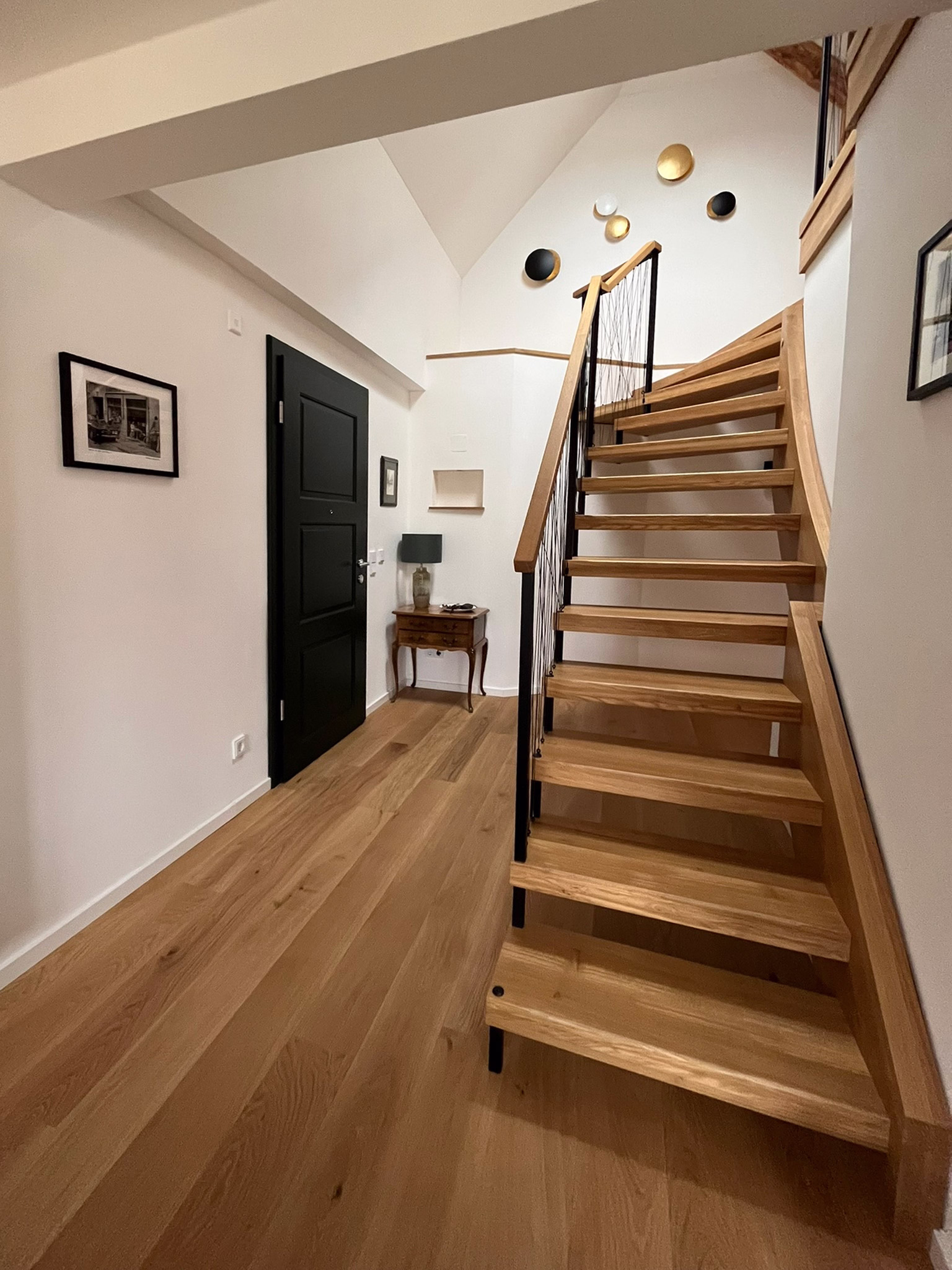 Treppe – Projekt Ausbau eines Dachstuhls
