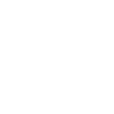 White automation icon with connected nodes on a black background.