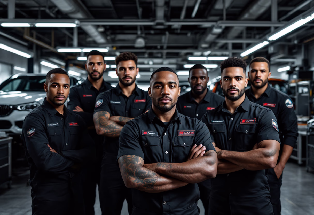 image of service technicians
