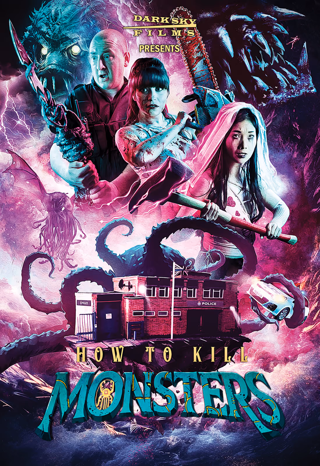 HOW TO KILL MONSTERS poster