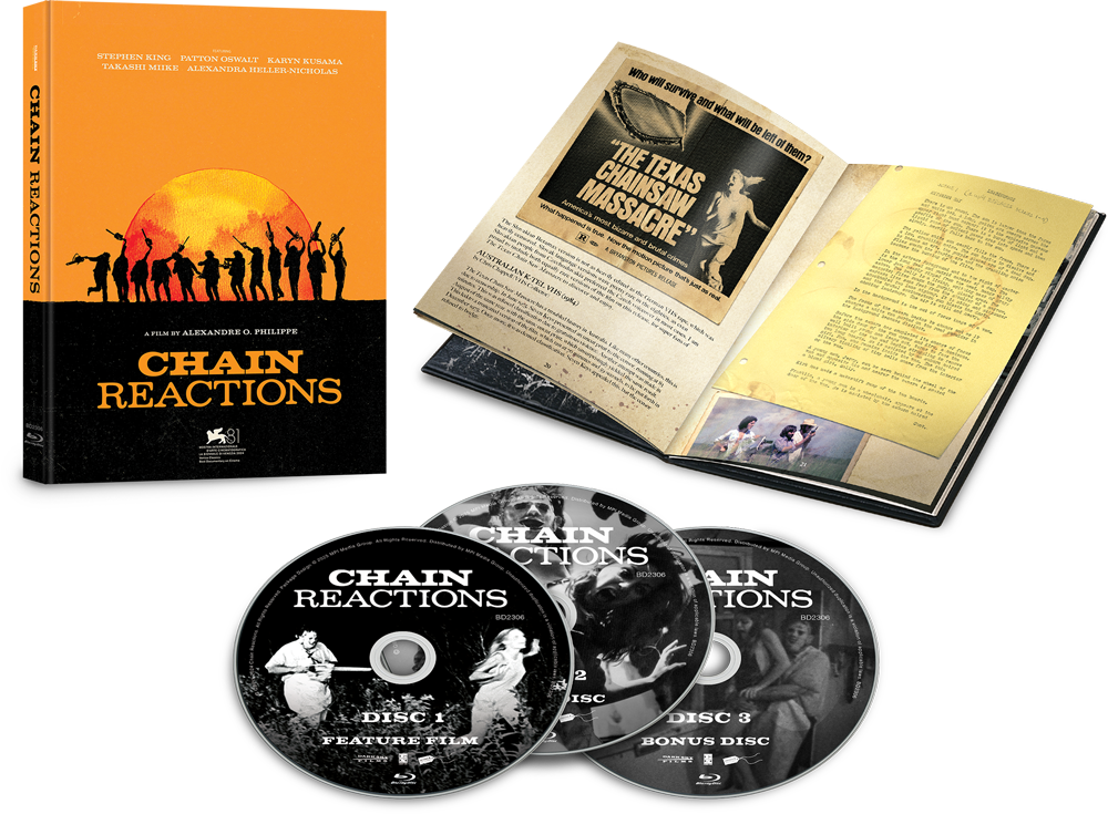 Chain Reactions Limited Edition Bluray Media Book