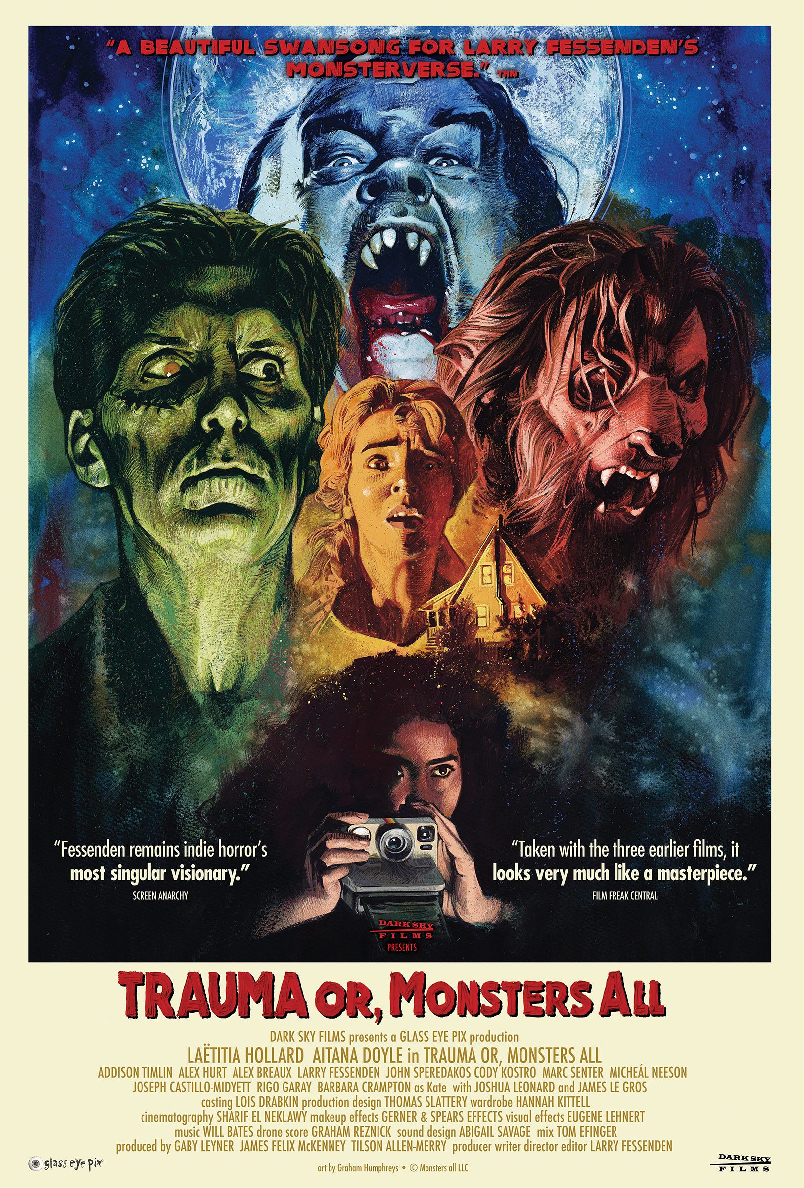 TRAUMA OR, MONSTERS ALL poster