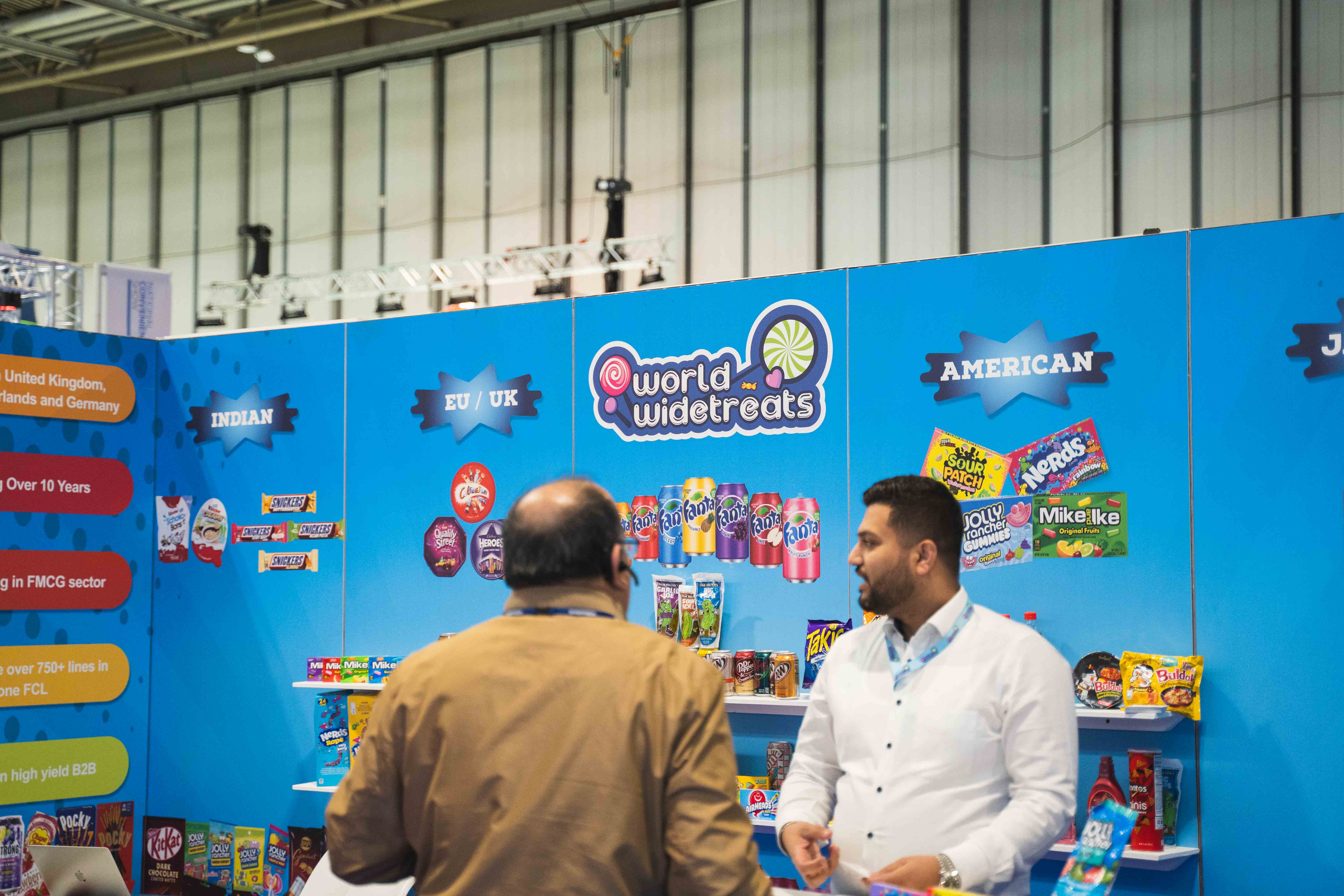 Custom exhibition stand.