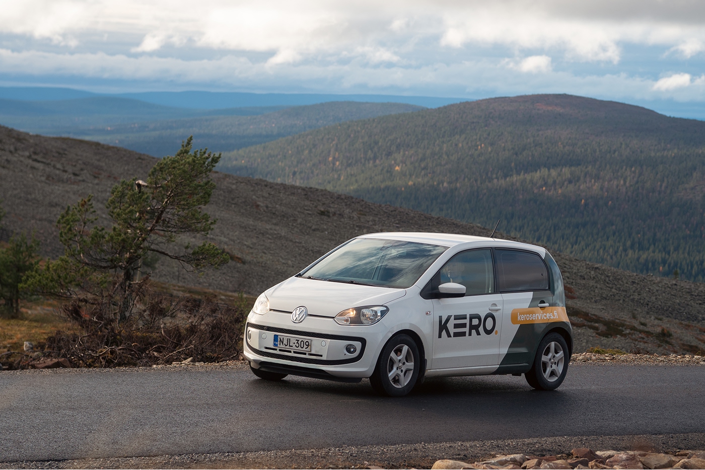 Kero Servicesin huoltoauto