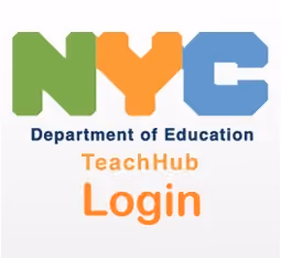 NYC Department of Education TeachHub Login button