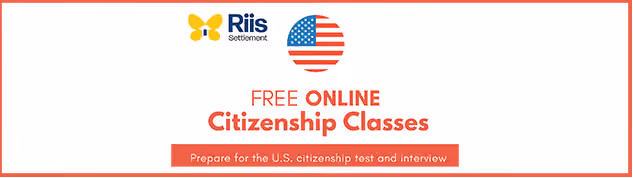 Free online citizenship classes offered by Riis Settlement