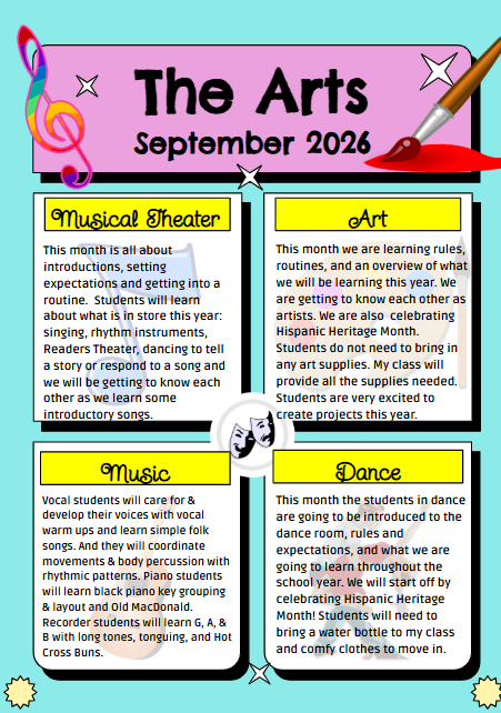 SKILLS BUILDING FOR CHILDREN  workshop flyer