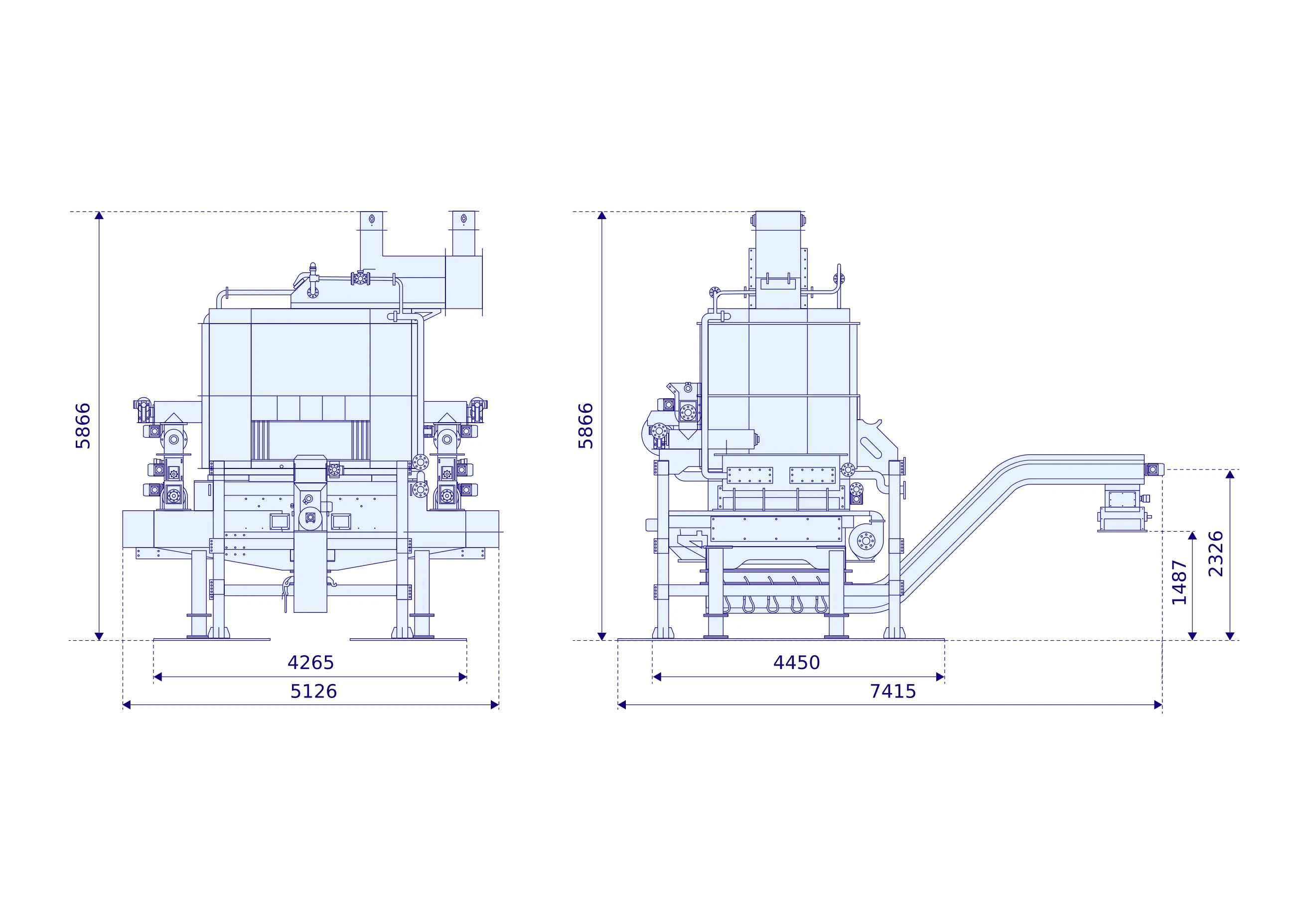 A blueprint of CarboFlow pyrolysis machine
