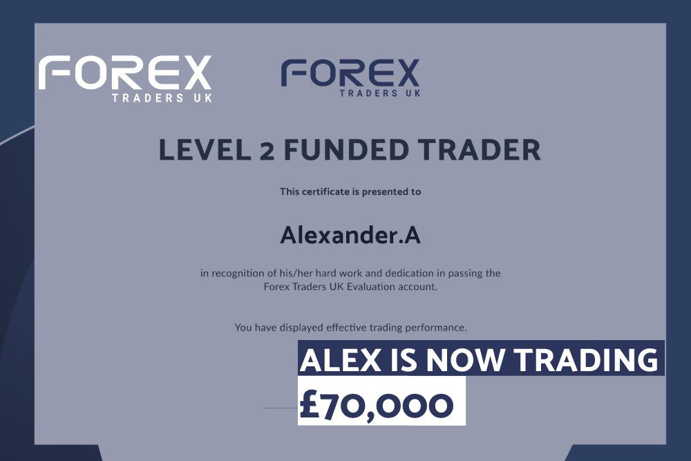 ALEX IS NOW TRADING £70,000