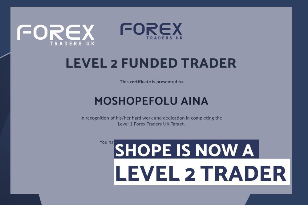 SHOPE IS NOW A LEVEL 2 TRADER