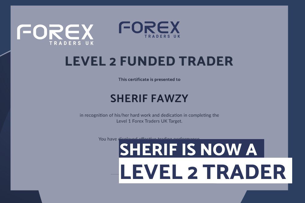SHERIF IS NOW A LEVEL 2 TRADER