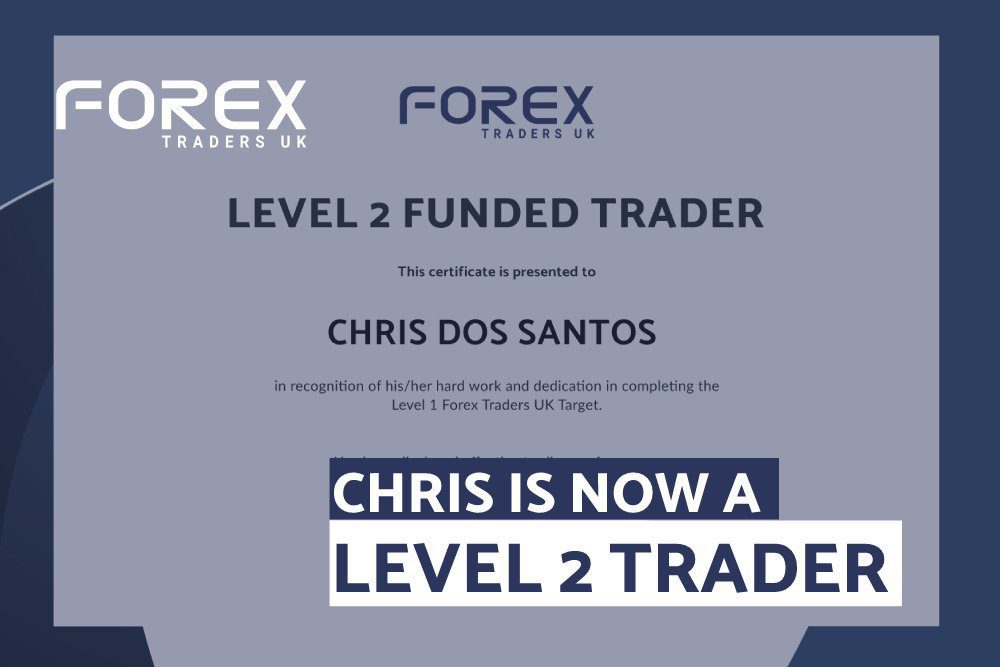 CHRIS IS NOW A LEVEL 2 TRADER