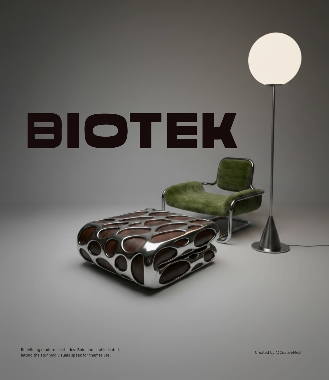 visual and branding work CreativeMesh has delivered.