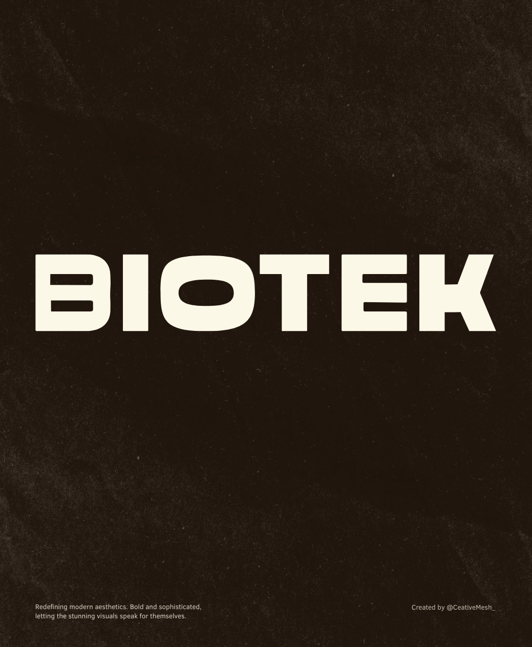 Logotype CreativeMesh created for client.