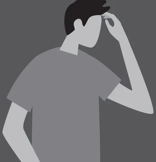 An illustration of a man