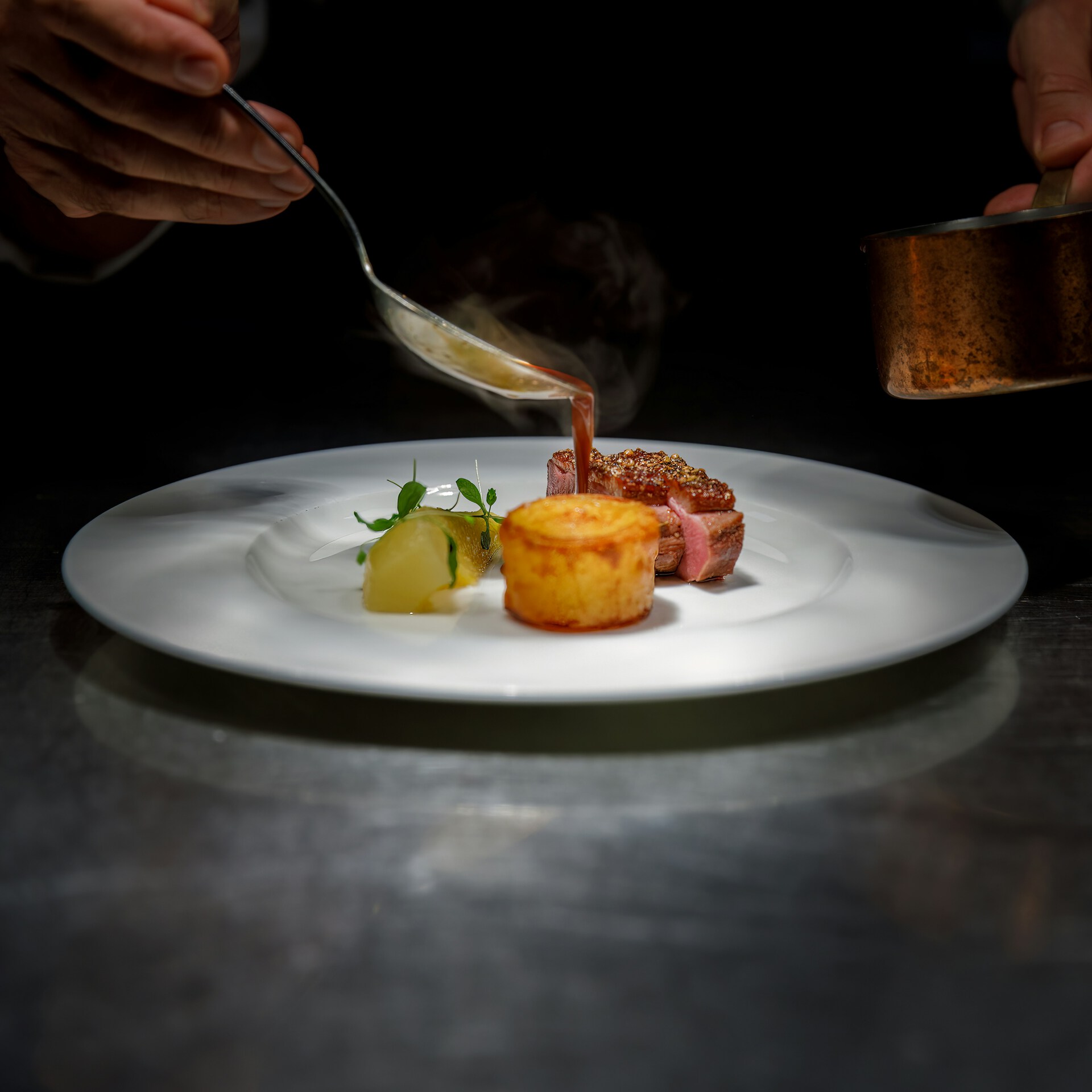 Fine dining event